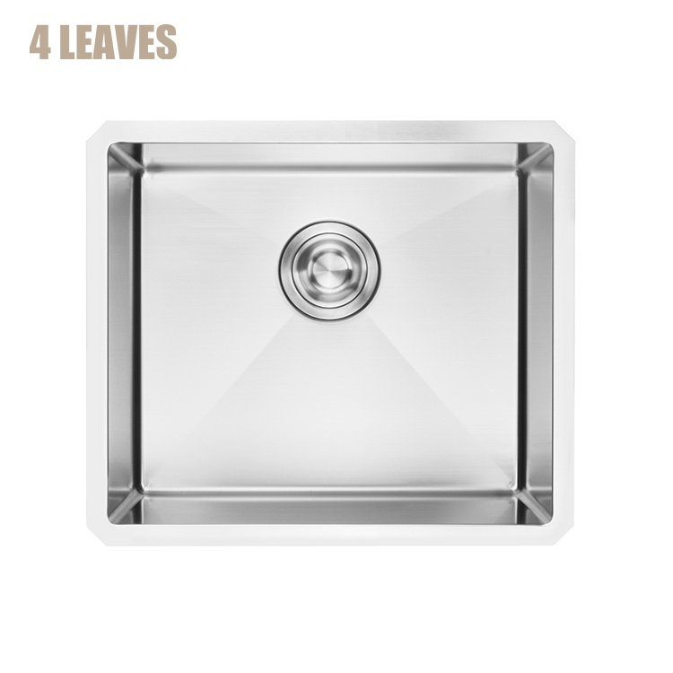 Single bowl  stainless steel handmade sink