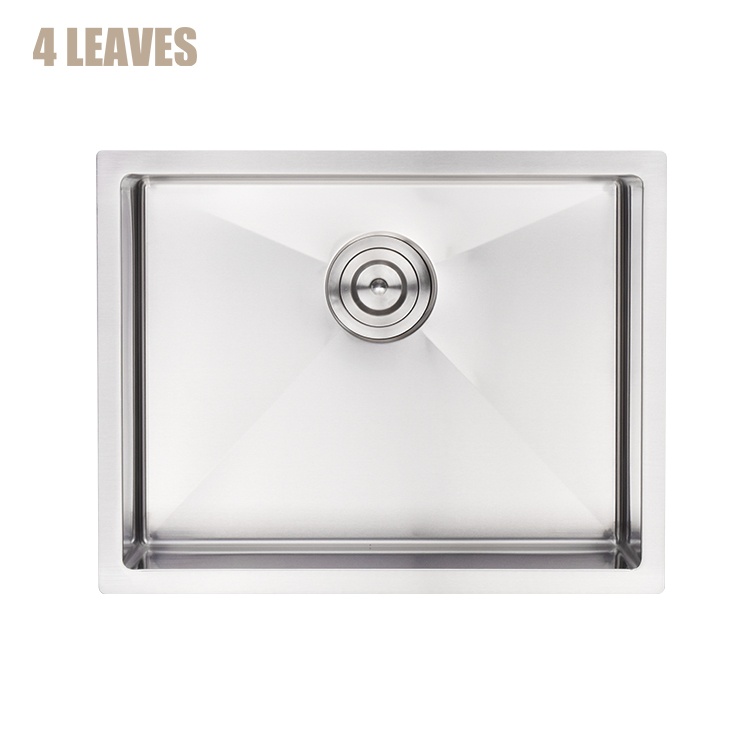 Undermount single bowl sink