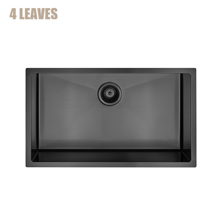 PVD NANO BLACK Kitchen stainless steel single sink