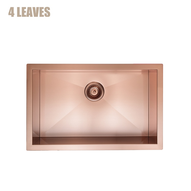 PVD Copper NANO kitchen single sink